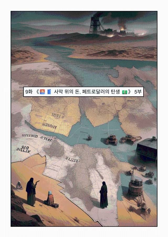 9화 《🌅🛢️ 사막 위의 돈, 페트로달러의 탄생 💵》 5부